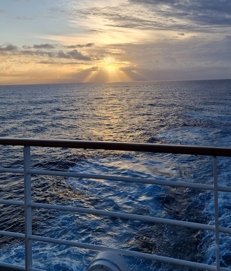 Ein Sonnenuntergang auf AIDAdiva Image