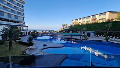 Blick auf den Pool Image